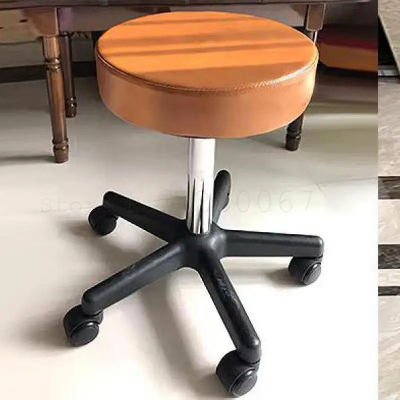 Косметический табурет вращающийся подъемный круглый стул на барный офисной
