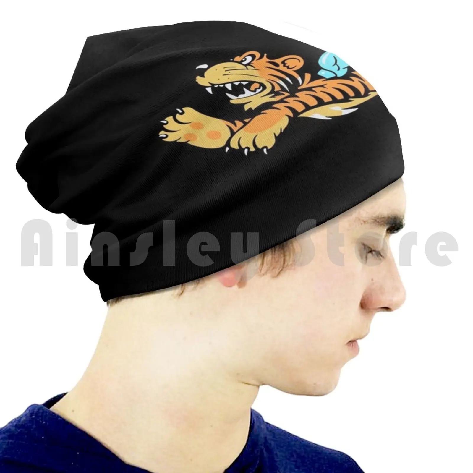 Шапка-бини с логотипом времен Второй мировой войны вязаная шапка в стиле хип-хоп