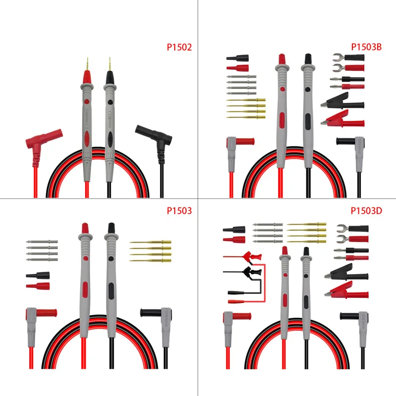 Датчики для мультиметра сменный иглы Тесты комплекты проводов зонды цифровой