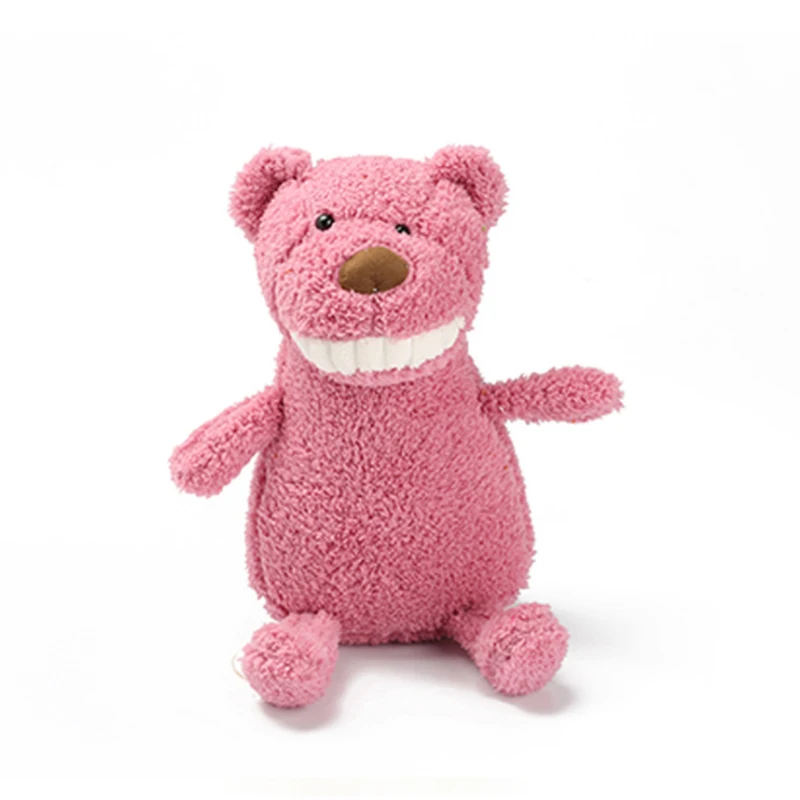 Кукла с большими зубчиками в виде милых животных 25 см Детская плюшевая игрушка