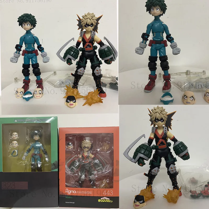 

Anime My Hero Academia Figure Age of Heroes Figurine Deku Action Collectible Model Toys Decorations Doll Gift PVC 15CM