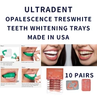 Ultradent Opalescence Treswhite go Prefilled Teeth Whitening Trays 10% Go tooth Take HomeBlanqueador Dental 10sets/box