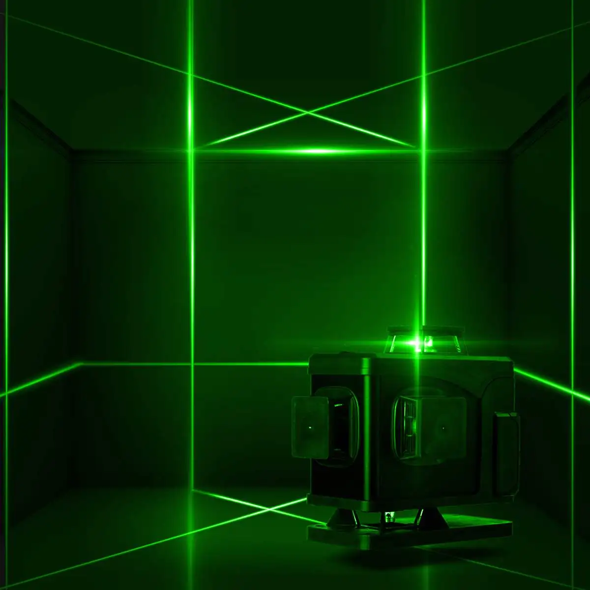 

FASGet 16 Lines 4D Laser Level Self-Leveling 360 Horizontal And Vertical Cross Super Powerful Green Laser Level EU plug