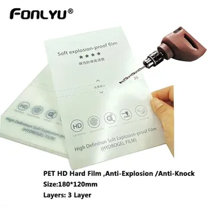fonlyu globalhd anti explosion hard 9h pet film compatible for screen protector film plotter devia relife 870c ss890c rockspace free global shipping
