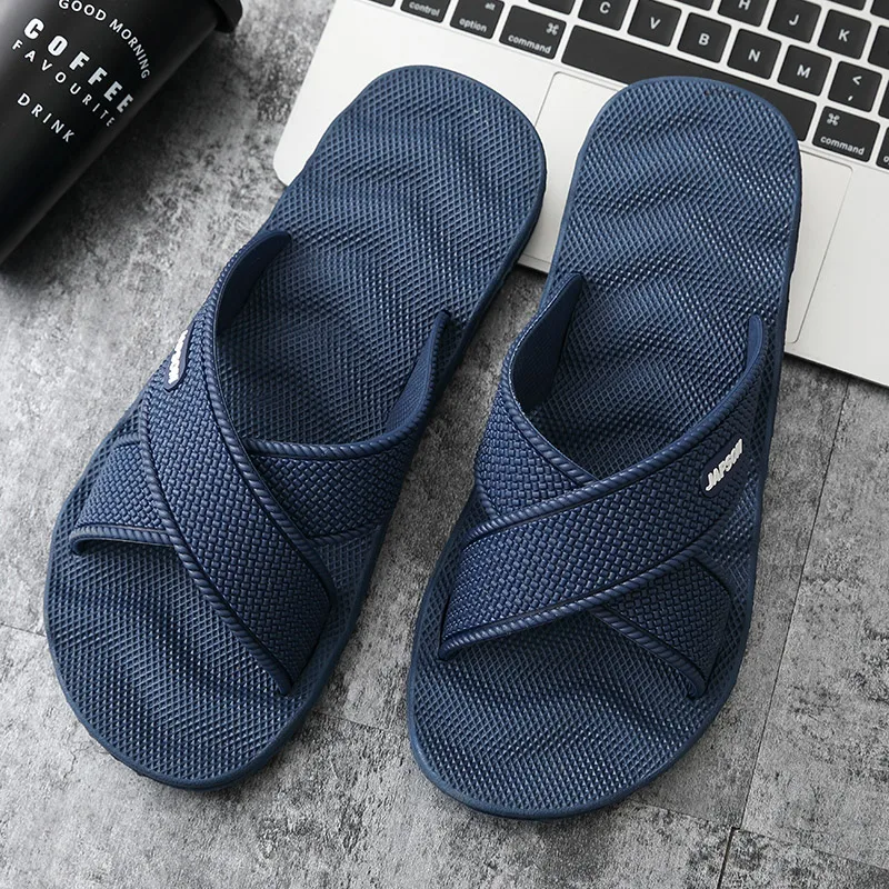 

Summer Home Slippers Indoor Shoes Slides Men Badslippers Slide Slipper Sleepers Bathroom House Shower Bath Room Bedroom Flat