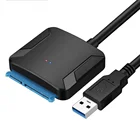 Адаптер для кабеля USB 3,0 a Sata, переходник для жесткого диска USB 2,5 для Samsung Seagate WD 3,5 HDD SSD