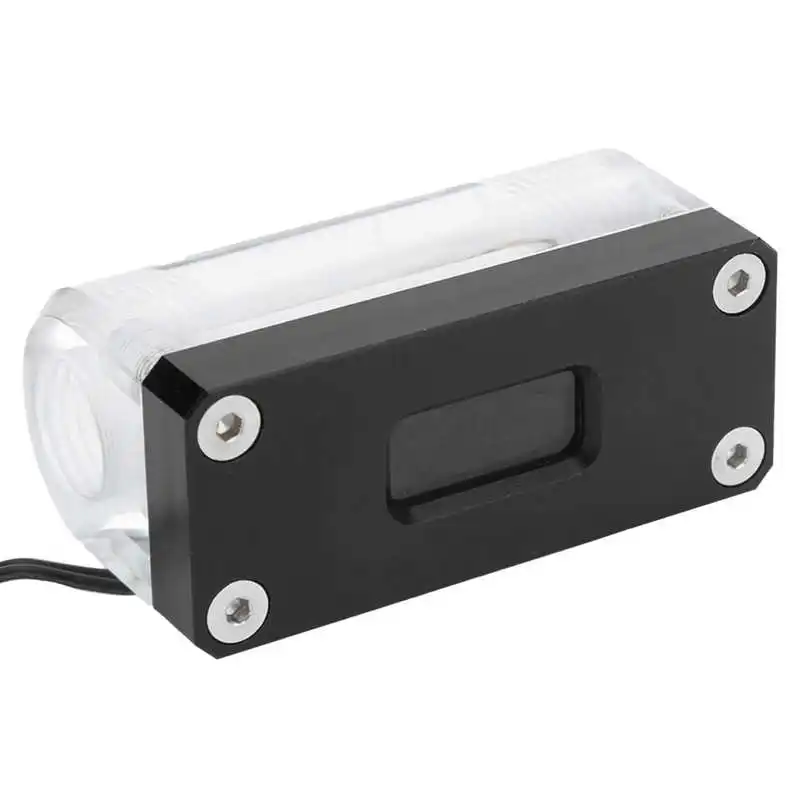 G1/4 поточный термометр монитор системы водяного охлаждения с ЖК экраном VA