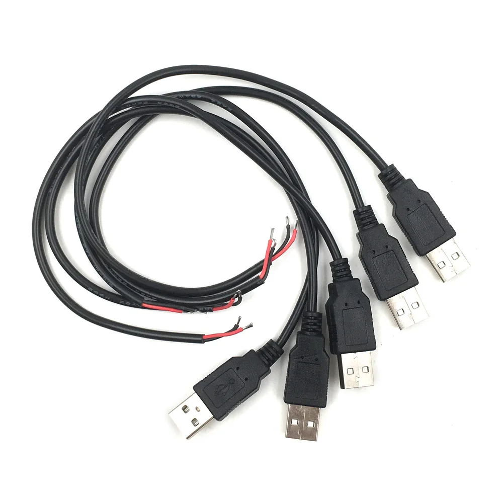 5 штук в наборе USB разъем адаптера с 32 см провод для Светодиодные ленты лампы LED