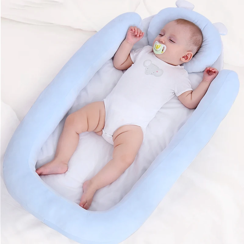 

2019 Baby Nest Bed Portable Crib Travel Bed Infant Toddler Cotton Cradle