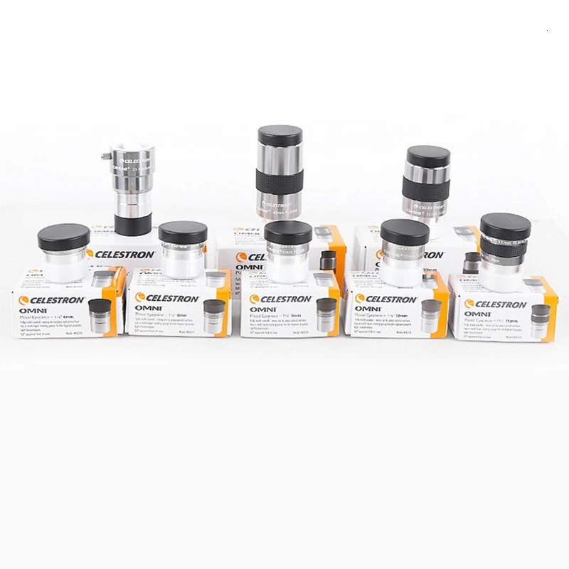 Окуляр Celestron OMNI 4 мм 6 9 12 15 32 40 металлический Монокуляр для астрономического