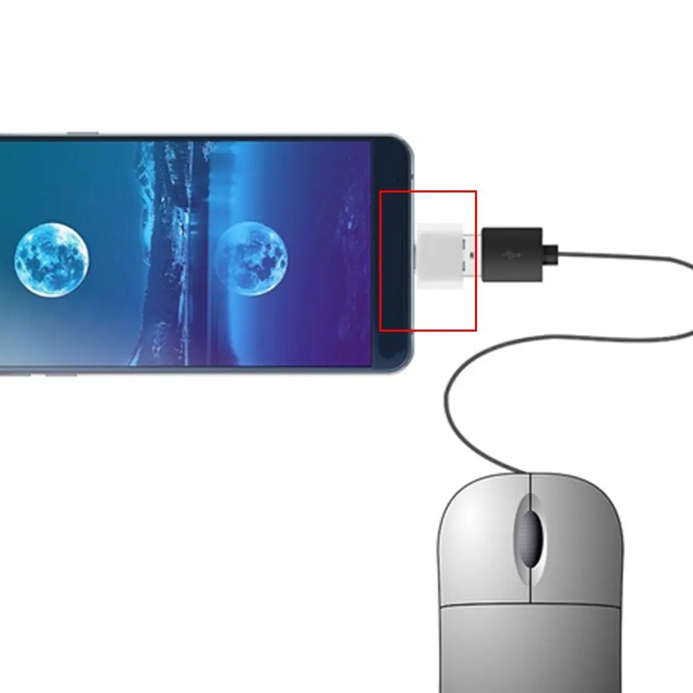 Кабель-Переходник USB 2 0 Type-C OTG для Xiaomi Mi5 Mi6 Huawei Samsung мыши клавиатуры USB-накопителей