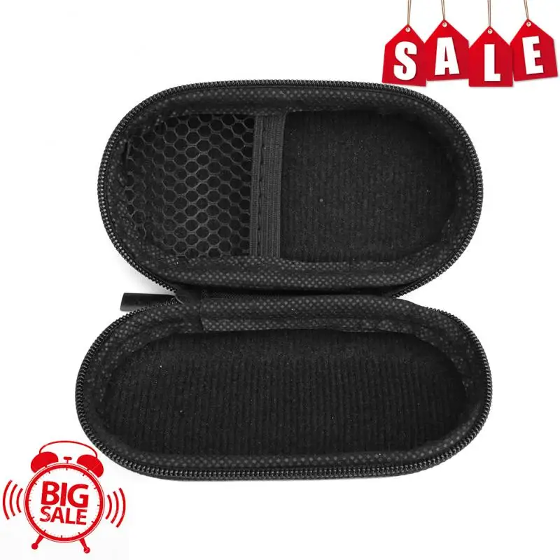 Портативная сумка для наушников с крючком чехол мини гарнитуры ключей монет