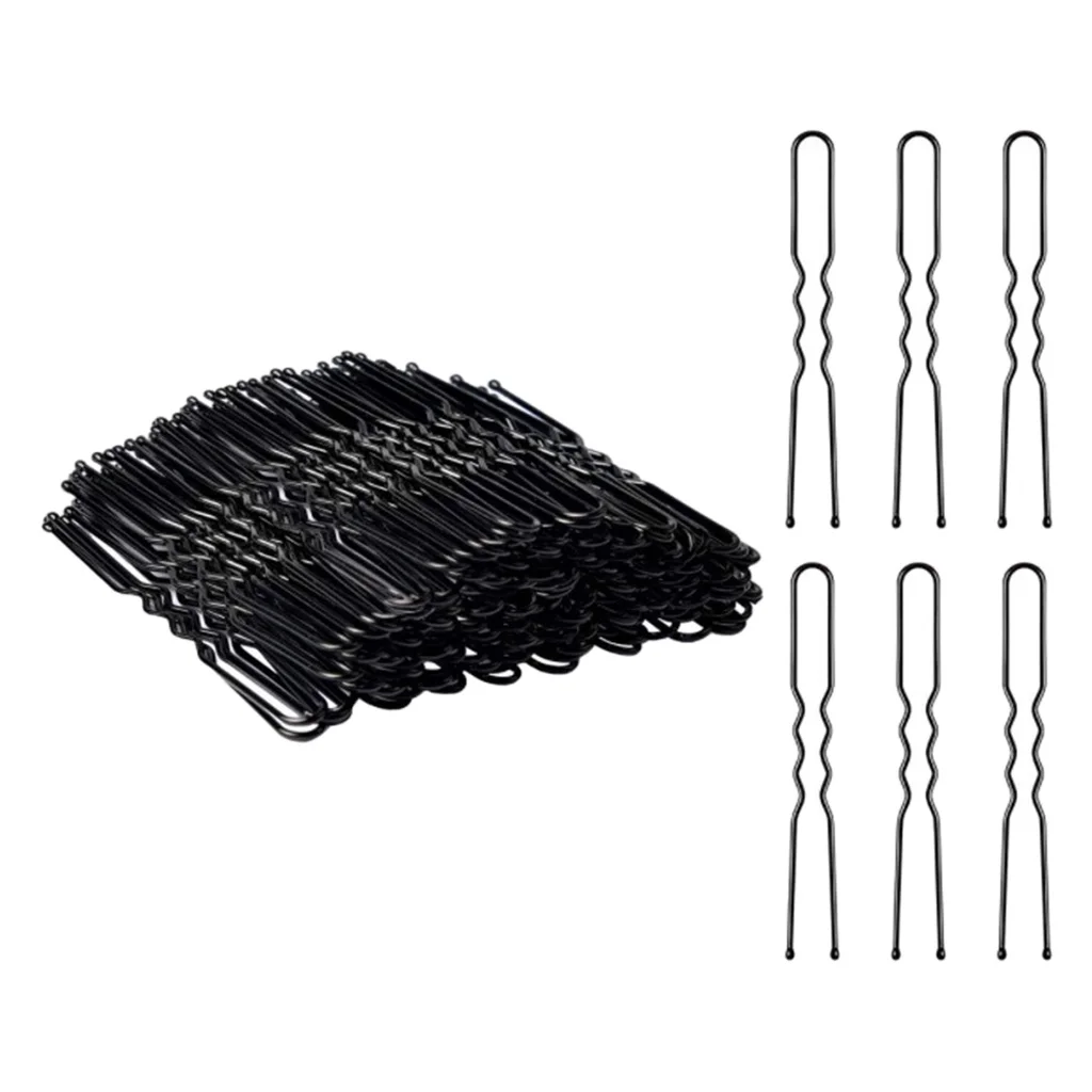 

80Pcs Hair Grips Curly U Shape Pin Barrette Hair Pins Clip Hair Slides