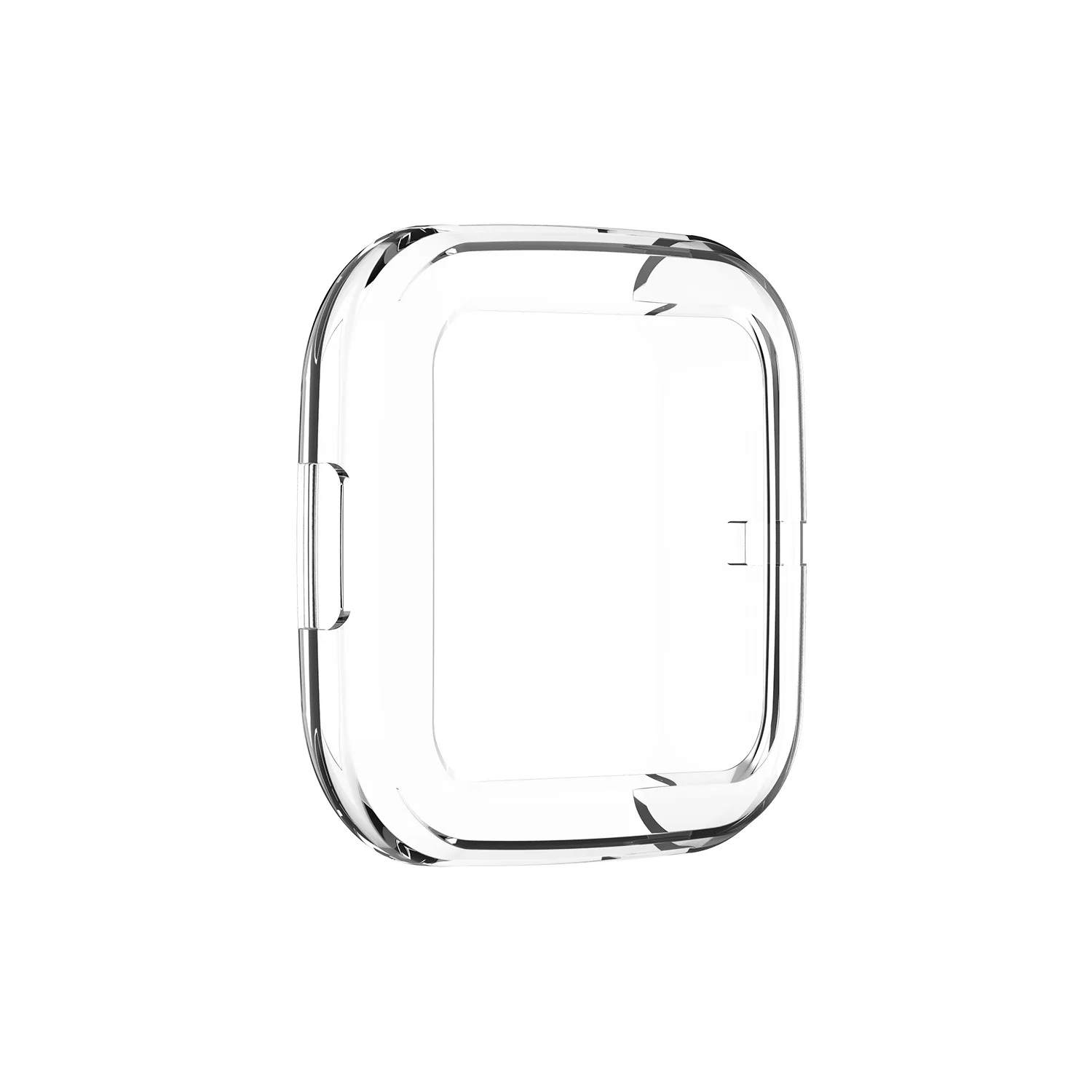 100 шт./лот прозрачный силикон чехол для Fitbit Versa 2 Смарт часы защитный чехол Сменные аксессуары ремешок для часов 6 цветов