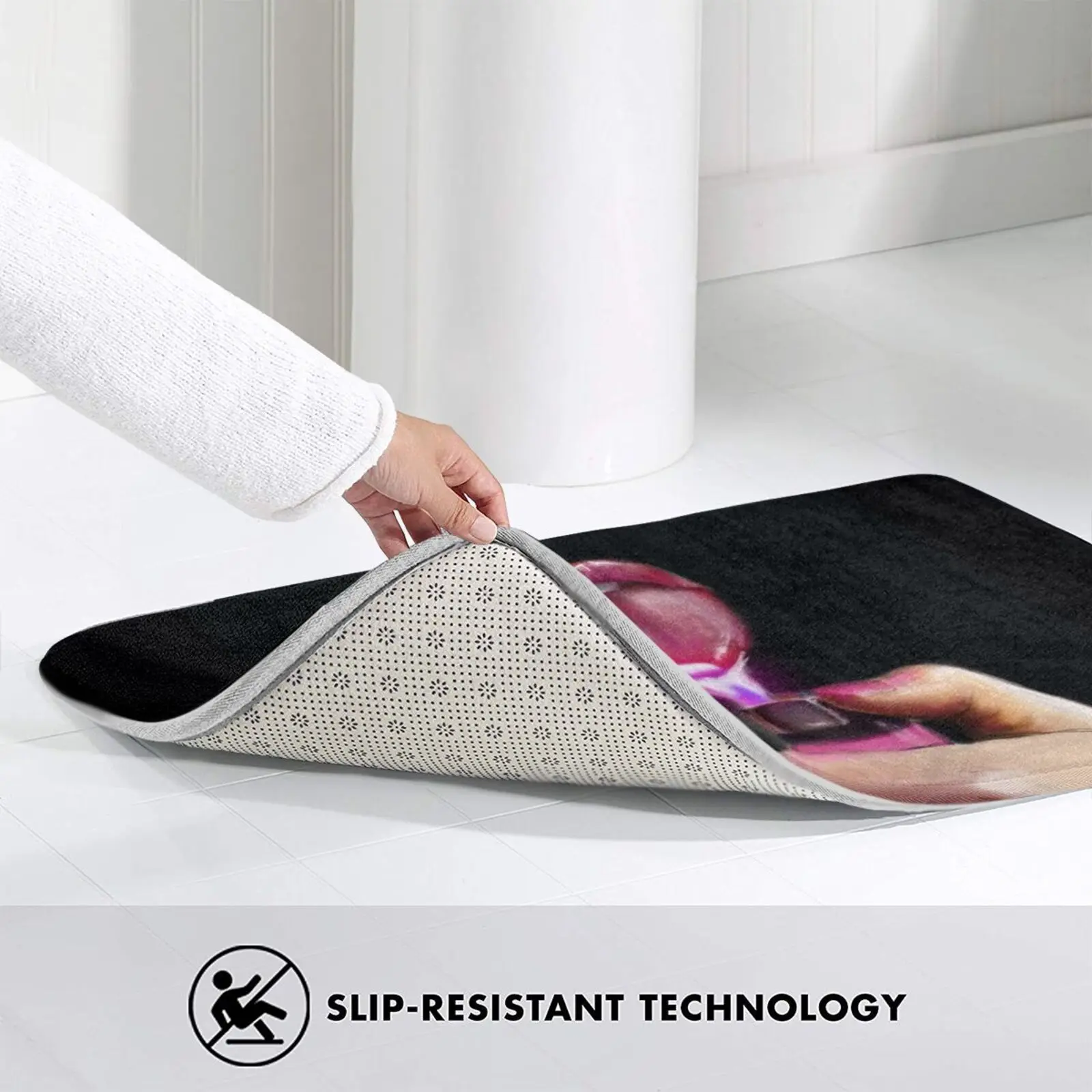 Черный коврик для входной двери только я Бог ванной ковер Темная Башня Стивен