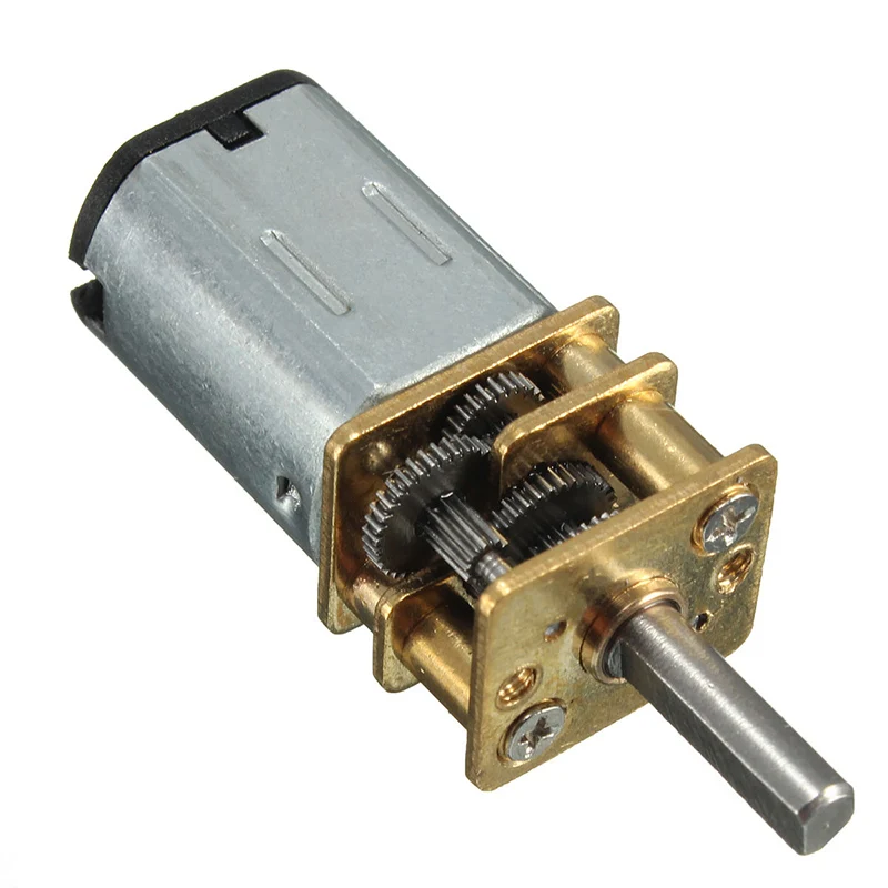 WSFS горячая модель N20 DC 6V 30RPM мини металлический мотор-редуктор с зубчатым колесом m