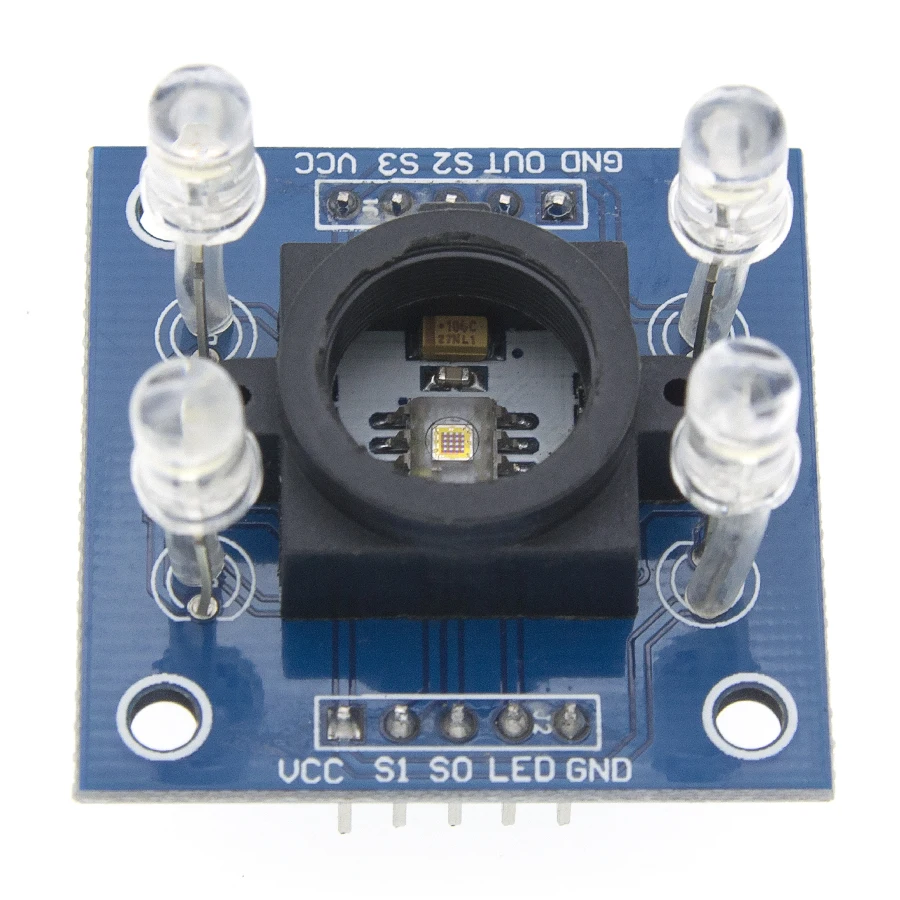 Бесплатная доставка 10 шт./Лот Новая версия TCS230 TCS3200 Цвет сенсорный модуль|module