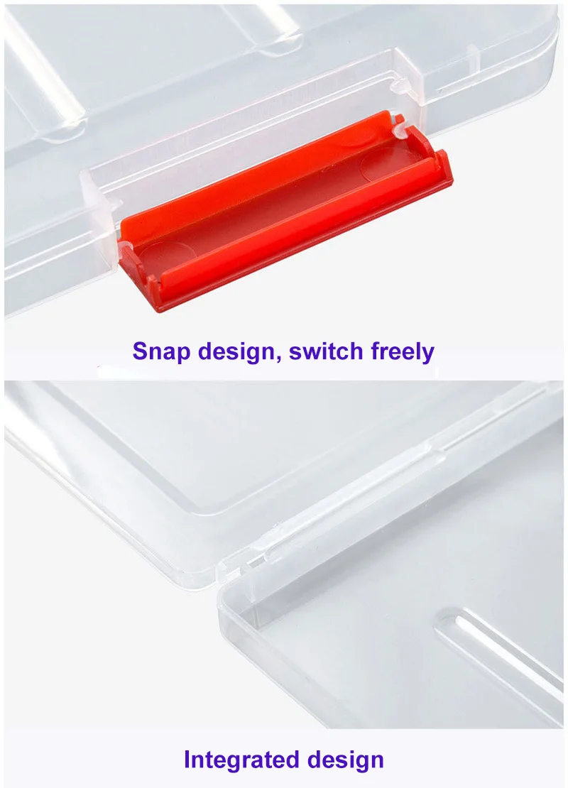 

2021 A4 Portable Folder Plastic A5 File Storage Box Storage Folder Transparent Sorting File Box Transparent Sorting File Box