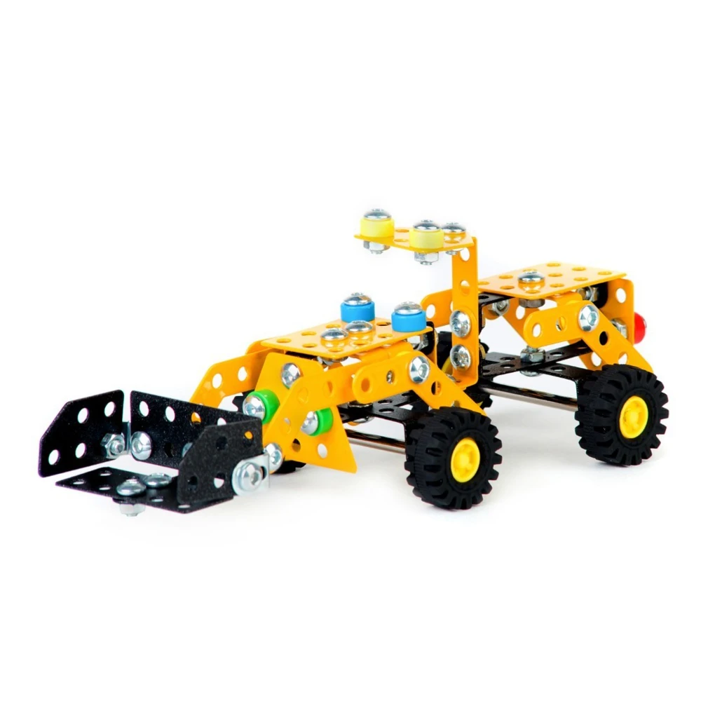 Конструктор металлический &quotТяжёлый погрузчик Rocky&quot 178 деталей|Магнитные