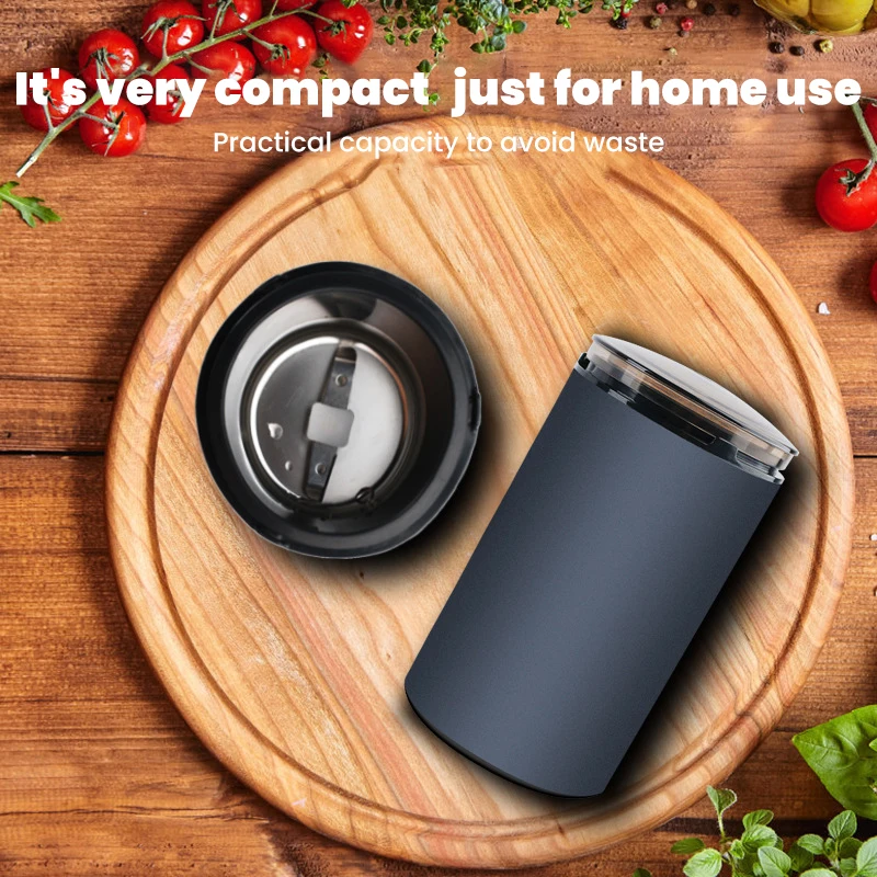 Мини Электрический кофемолка машина бытовой вакуумный упаковщик бобов зерновая