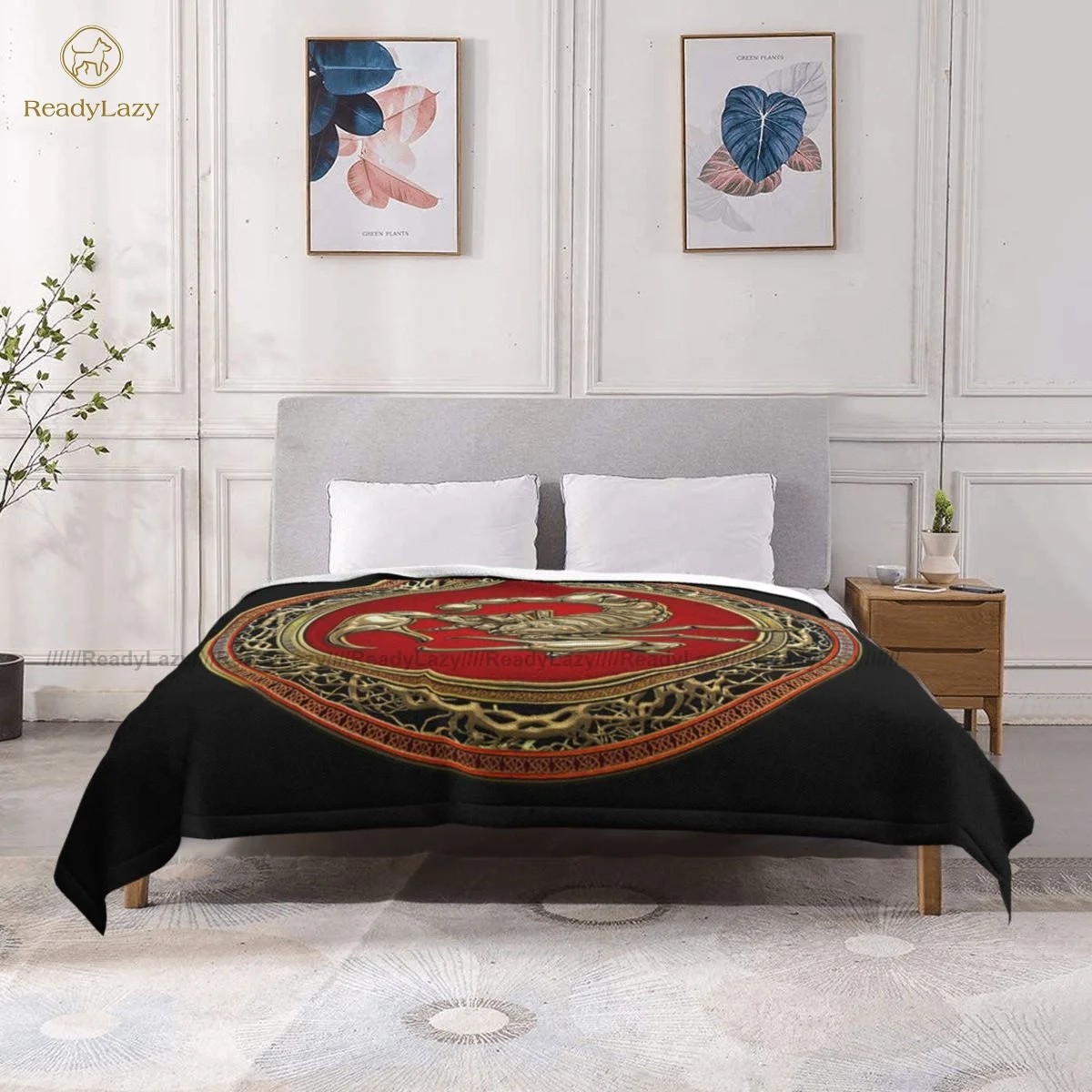 

Scorpion Blanket Sherpa Fleece Cold Blanket Super Soft Cheap Novelty Bedspread