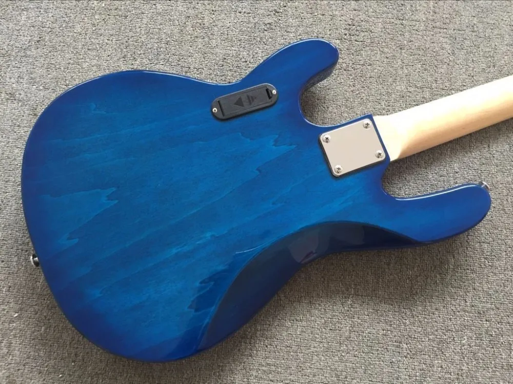 Новинка 2019 г. фабрика + Ernie Ball музыкальный человек stingRay прозрачный синий