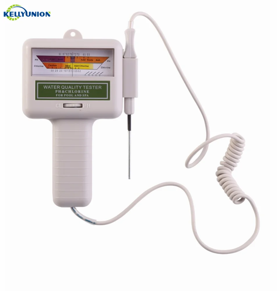 

Portable pH Tester Chlorine Meter Swimming Pool Spa Water Quality Detector