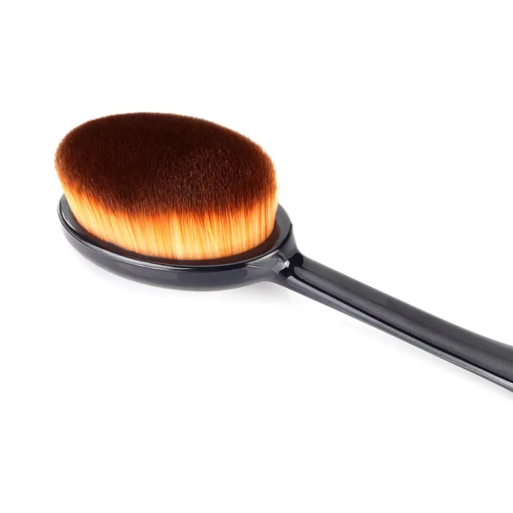 

5/10Pcs Soft Makeup Brush Toothbrush Type Brushes Half-cut Electroplated Gold Handle Professional Makeup Brush Set Beauty Tool