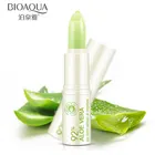 BIOAQUA натуральный алоэ Мед Увлажняющий бальзам для губ Губная помада макияж длительное восстановление морщин против старения питание защита губ Уход