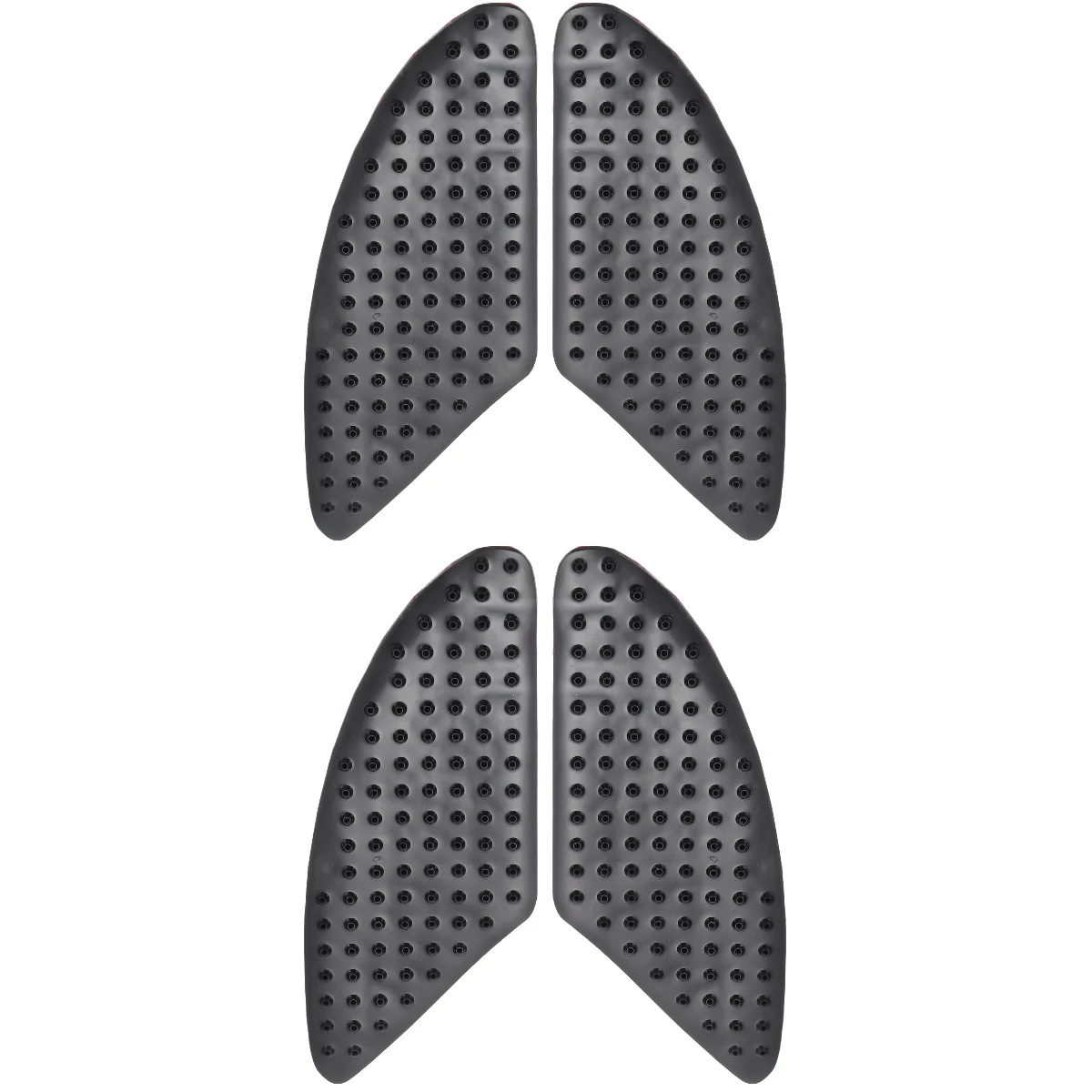 

2 Pairs Modified Fuel Tank Stickers Motorcycle Nonslip Traction Pads Knee Pad