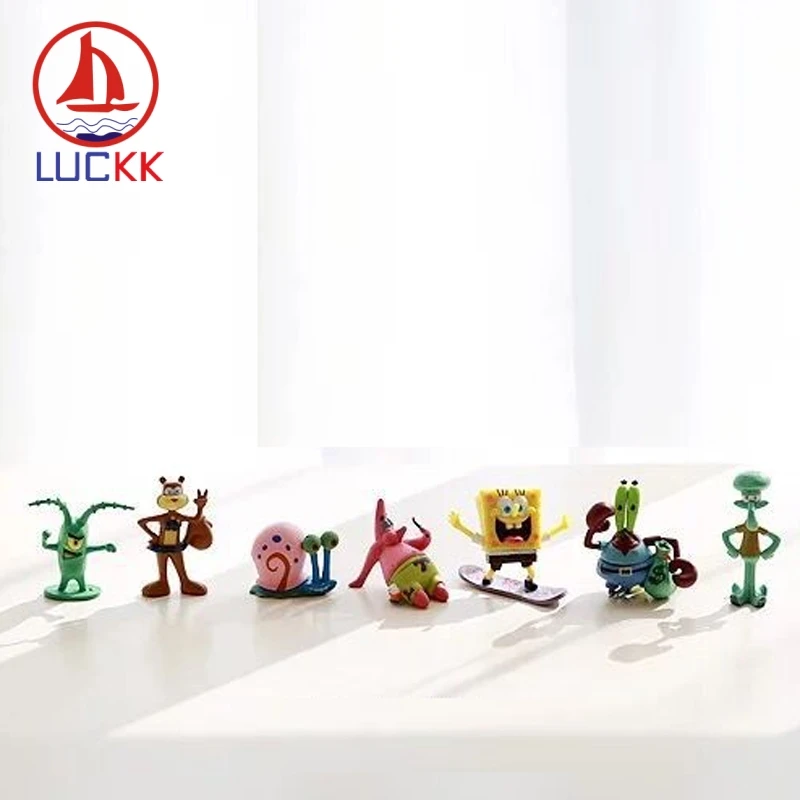 LUCKK Аквариум губка Боб и скворд Мультфильм Дом ананас Пасхальный Краб бургер украшения Декор Аксессуары для аквариумов детские подарки