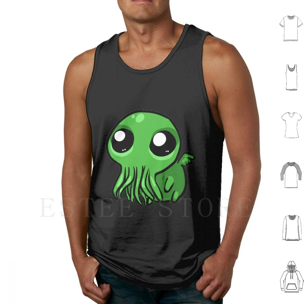 

Cute Cthulhu V2 Tank Tops Vest Cthulhu Cute Nice