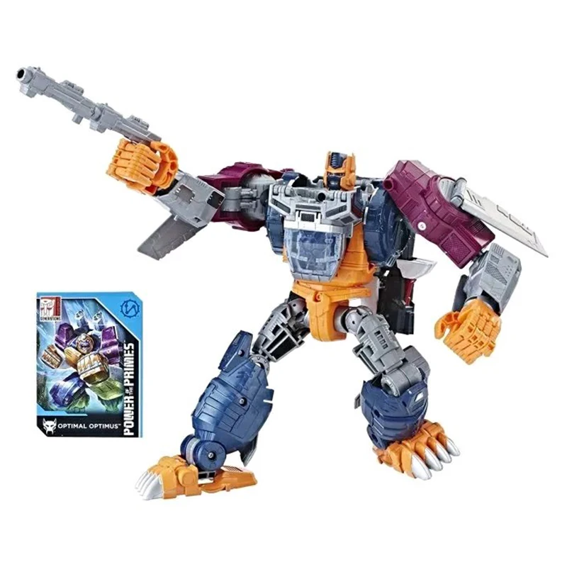 

Hasbro Transformers Power of The Primes LEADER Optimus Primal 25cm Action Figure Model Toys Figures for Children Kids