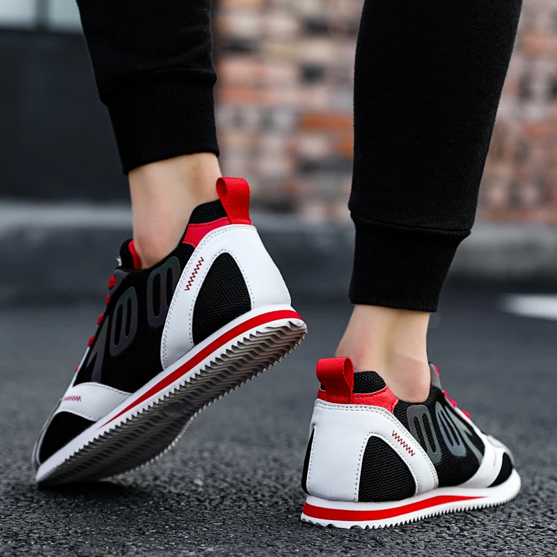 Осенняя мужская прогулочная обувь повседневные светящиеся кроссовки 7oo