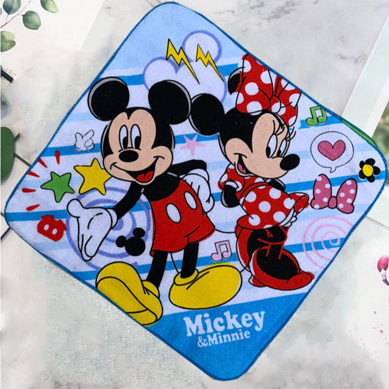Хлопковый носовой платок Disney мягкое дышащее полотенце для лица маленьких