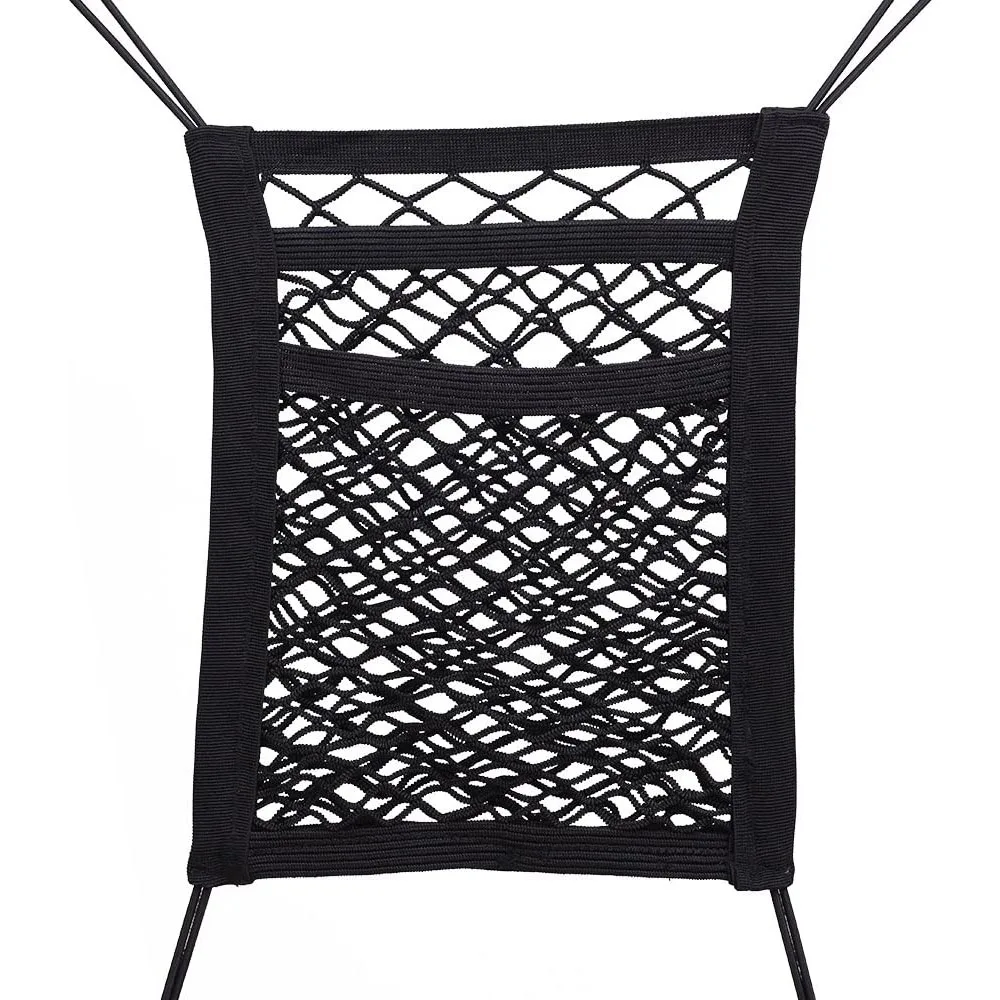 3-Слои для автомобиля из сетчатой ткани Органайзер на спинку сиденья сетчатый