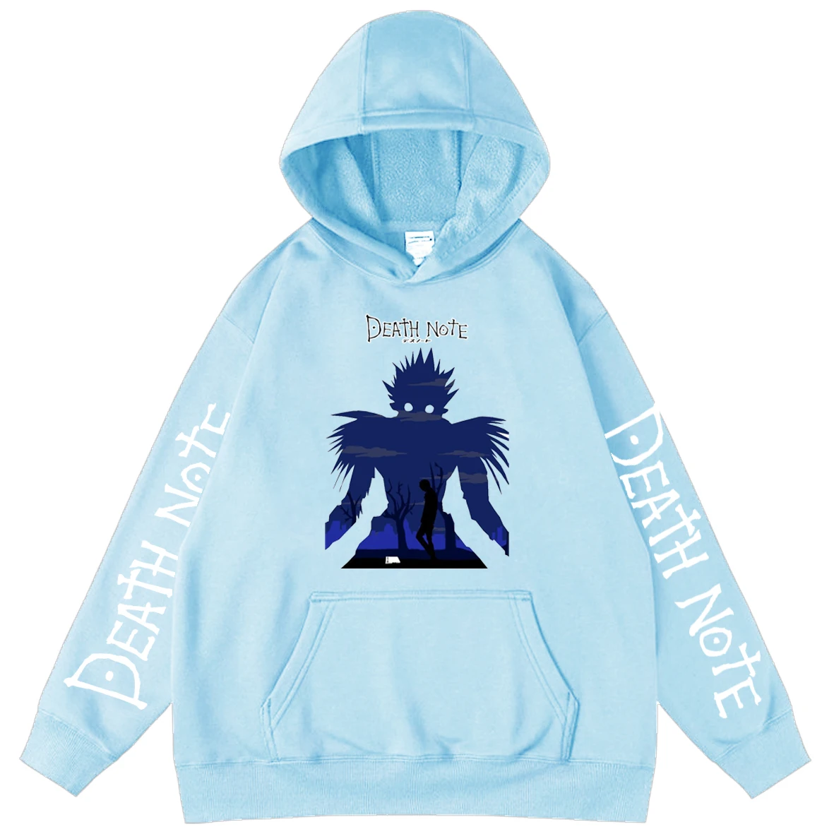 

Death Note Men's Sweatshirts Hoodie Spring Autumn S-4XL New Men's Hoodies Anime Cartoon Character Hooded Unisex Oversized Hoodie