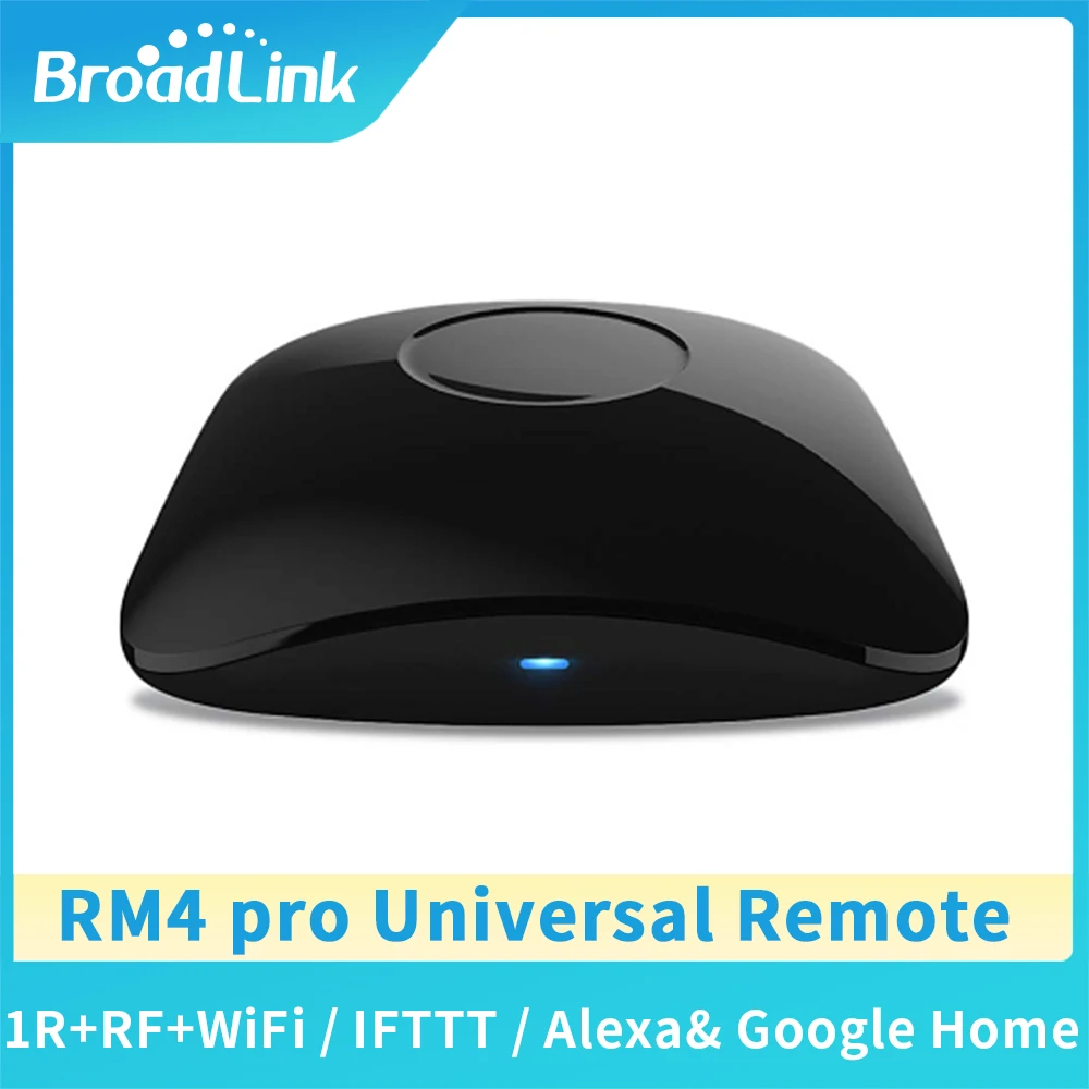 Универсальный ИК и Радиочастотный пульт дистанционного управления BroadLink RM4 pro все