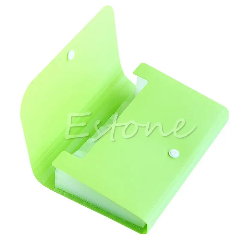 CPDD File Document Folder Bag Case Bills Receipts Pouch Card Holder Organizer