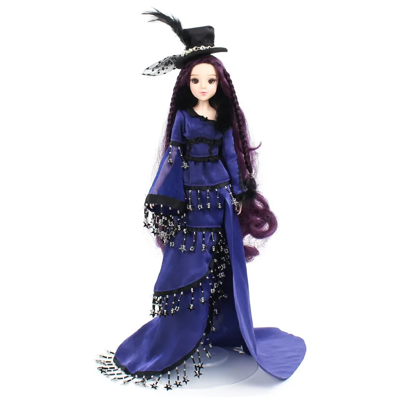 30 см BJD красивая кукла принцессы детские куклы аксессуары 3D глаза 14 суставов