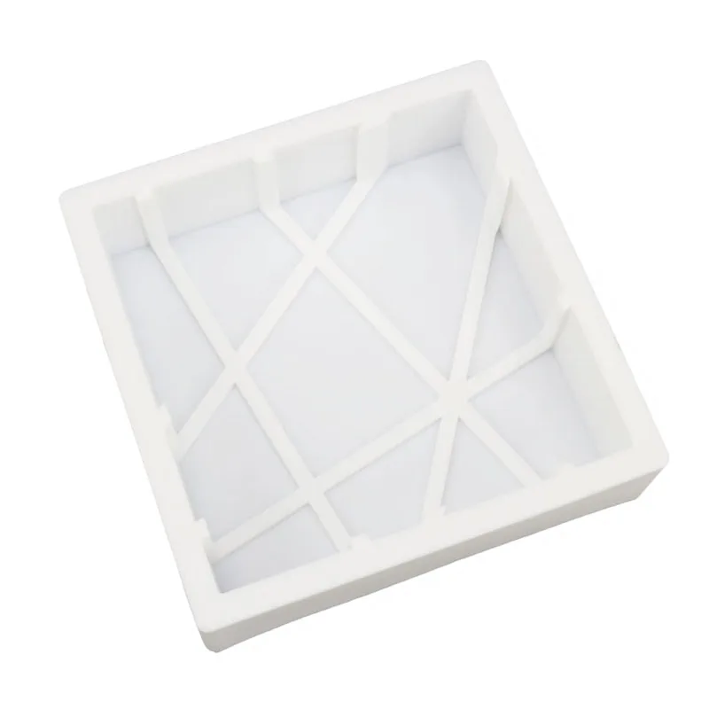Силиконовые 3D Геометрические Квадратные формы для украшения торта инструменты