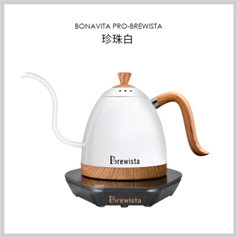 Умный кофейник Brewista 0.6L с контролем температуры тонкий ручной пуансон для рта 1000