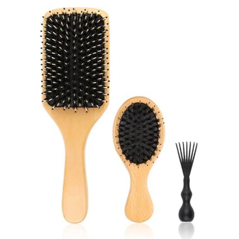 

3Pcs Professional Hairdressing Scalp Massage Comb Anti-Tangling Anti-Static Hair Comb Household Daily Combing Tool
