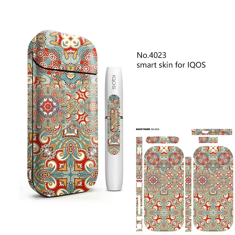Новинка 2019 модная ультратонкая наклейка для IQOS 2 4 Plus на крышку электронной