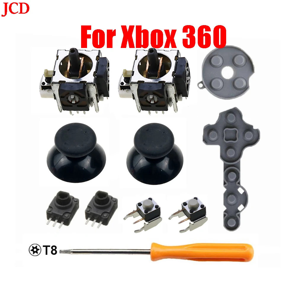 JCD 11 в 1 для контроллера Microsoft Xbox 360 аналоговая флейта рукоятки большого пальца