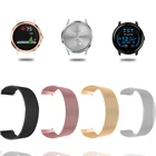 Ремешок 20 мм для Samsung Active 2, магнитный браслет для Gear S3 Frontier Huawei Amazfit BIPG TRGTS 42 мм2 2 Mini, 4044 мм