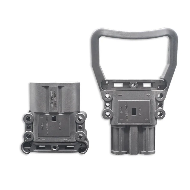 

80A/160A/320A REMA Forklift Power Connector Battery Connectors 150V Charging Industrial Plug for Electric Pallet Trucks