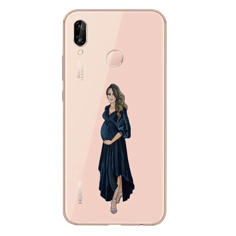 Цветной мягкий чехол для телефона из ТПУ huawei P10 P20LITE P30 P30Por P8 P9LITE mate20LITE|Бамперы| |