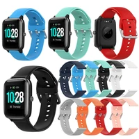 quick release smartwatch sweatproof waterproof silicone wristband bracelet for id205l watch replacement accessories