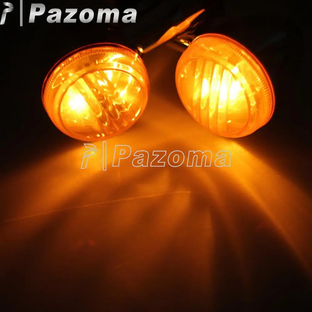 Мотоциклов передний и задний указатели поворота индикаторная лампа янтарного